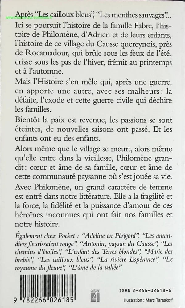 Les Menthes sauvages - Christian Signol - livre