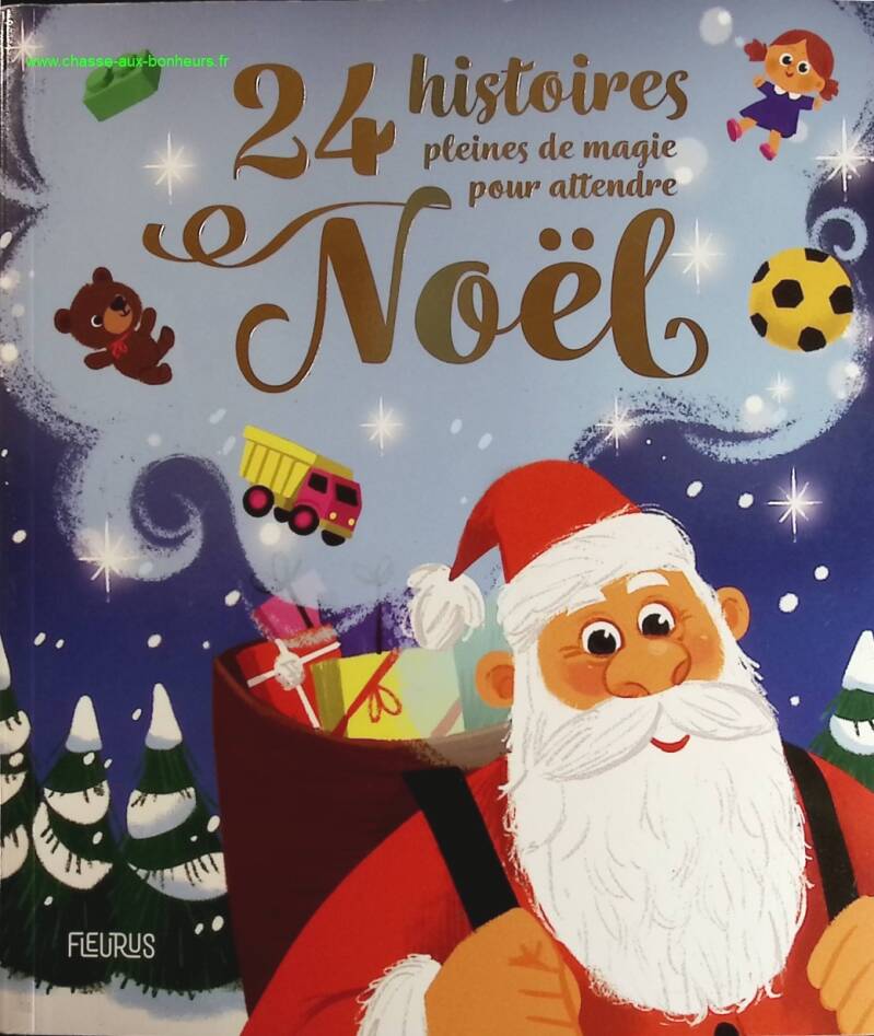 24 histoires pleines de magie pour attendre Noël - Fagundez Kathie - livre