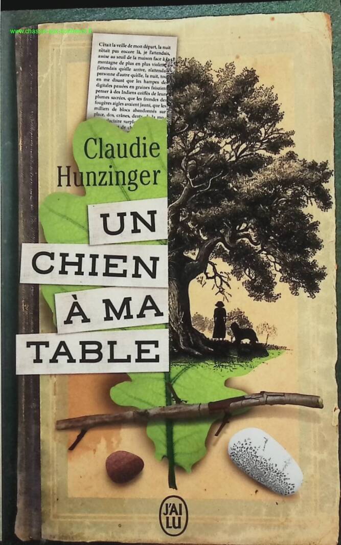 Un chien à ma table - Claudie Hunzinger - livre