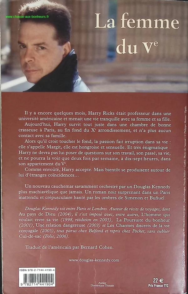 La femme du Ve - Douglas Kennedy - livre