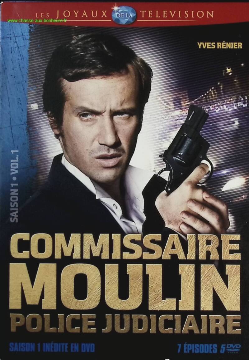 Commissaire Moulin - Police Judiciaire - Saison 1 - Volume 1 - Coffret 5 dvd - DVD