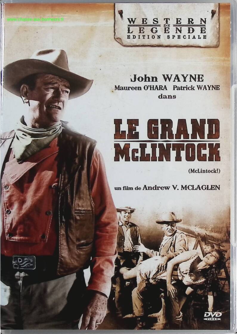 Le Grand McLintock - John Wayne - DVD western