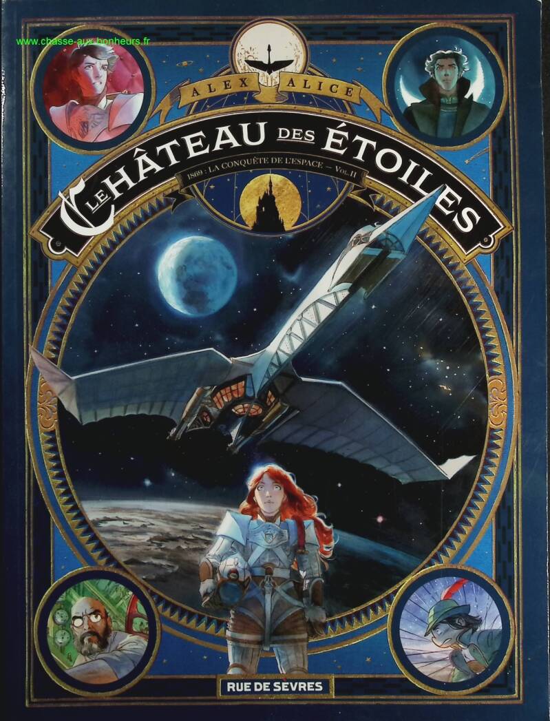 Le château des étoiles vol 2 - Alex Alice - livre BD