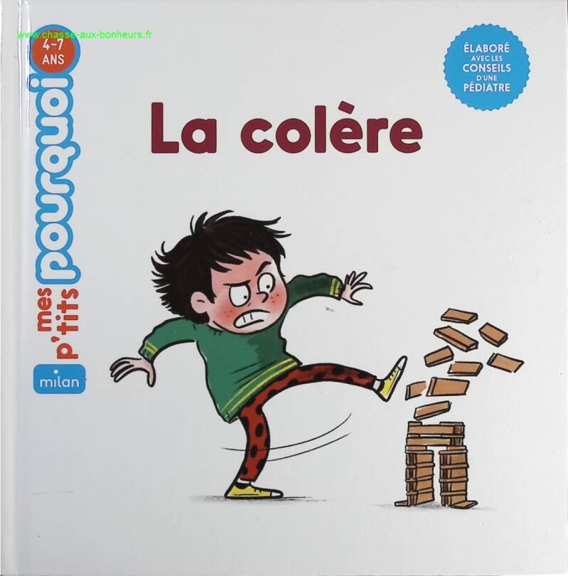 Mes P'Tits Pourquoi - La Colère - Dès 4 ans - Camille Laurans, Isabelle Maroger - livre