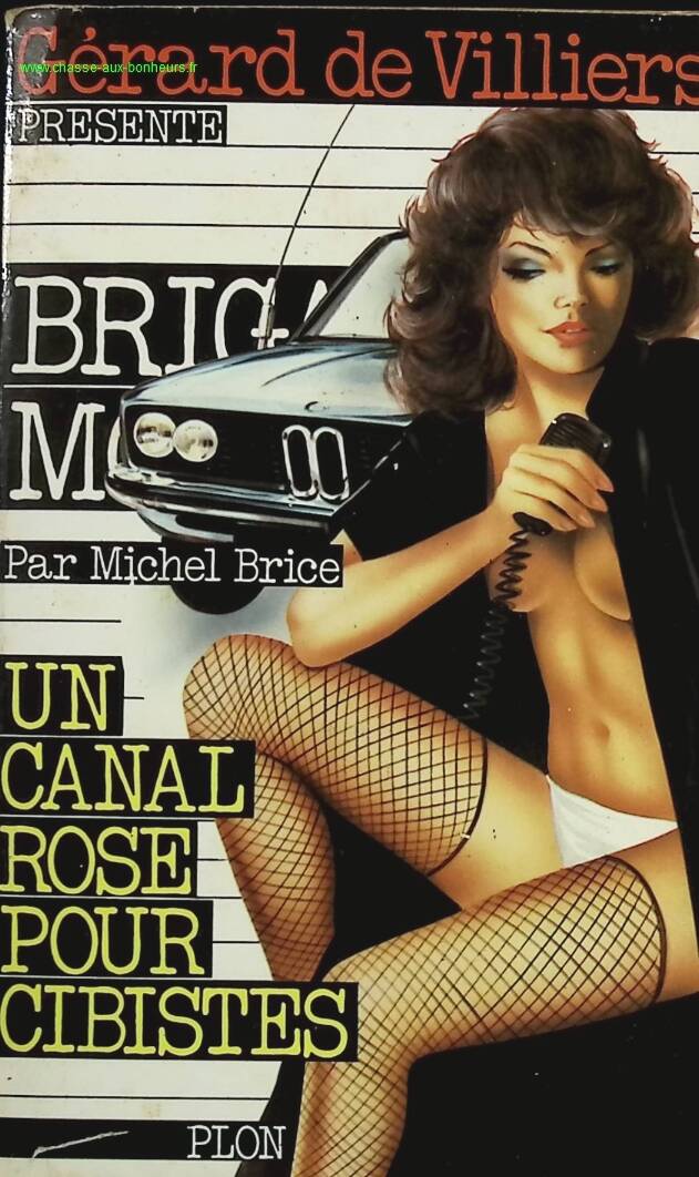 Un canal rose pour cibistes - Brigade Mondaine N° 34 - Michel Brice - Gérard De Villiers - Livre