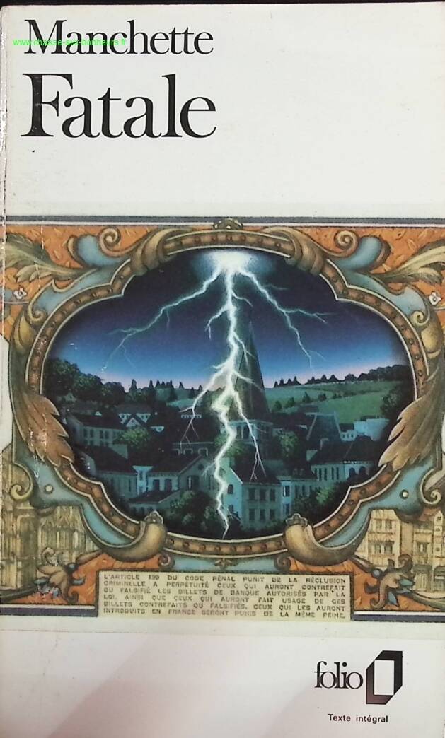 Fatale - Jean-Patrick Manchette - livre