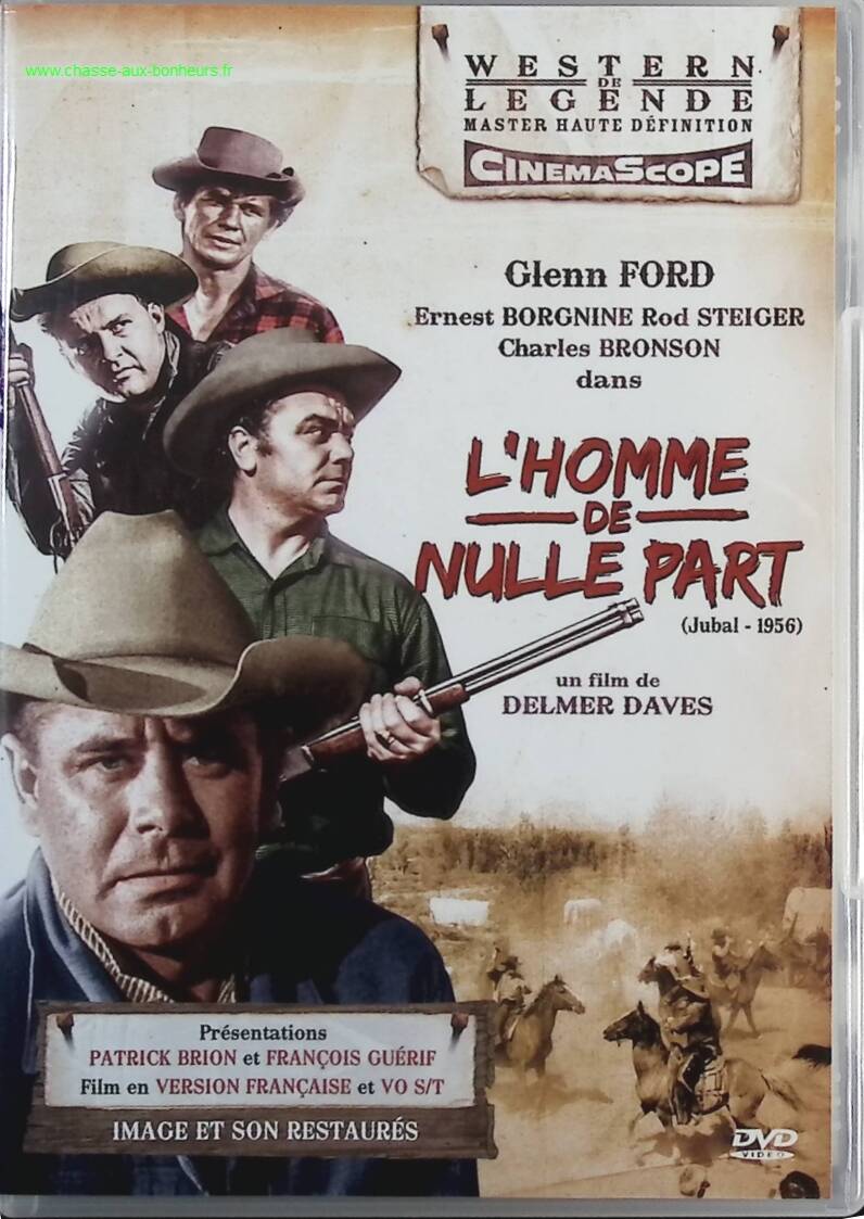 l'homme de Nulle Part - Glenn Ford - DVD western