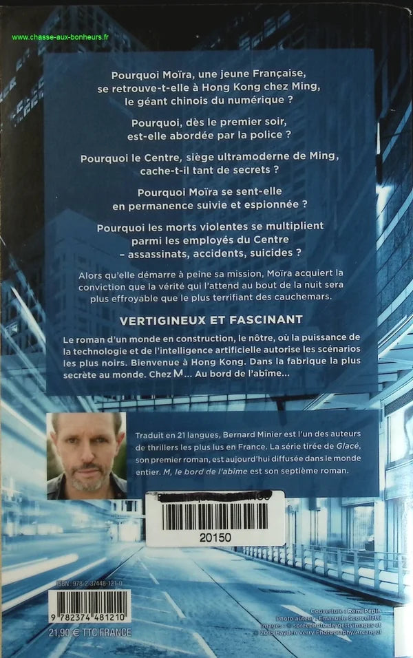 M, le bord de l'abîme - Bernard Minier - livre