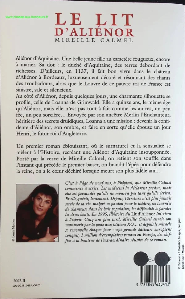 Le Lit d'Aliénor - Mireille Calmel - livre