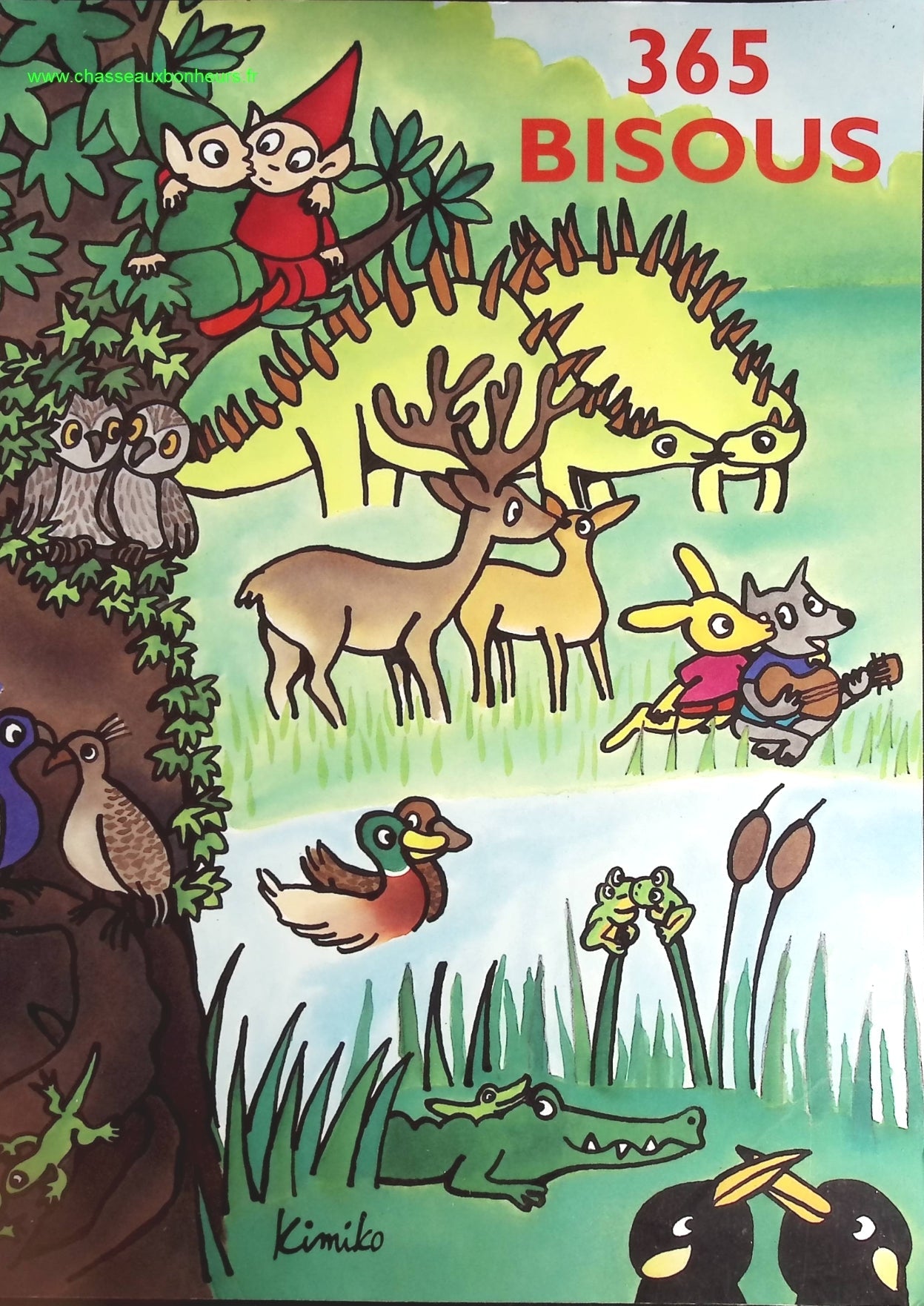 365 Bisous - Kimiko - livre
