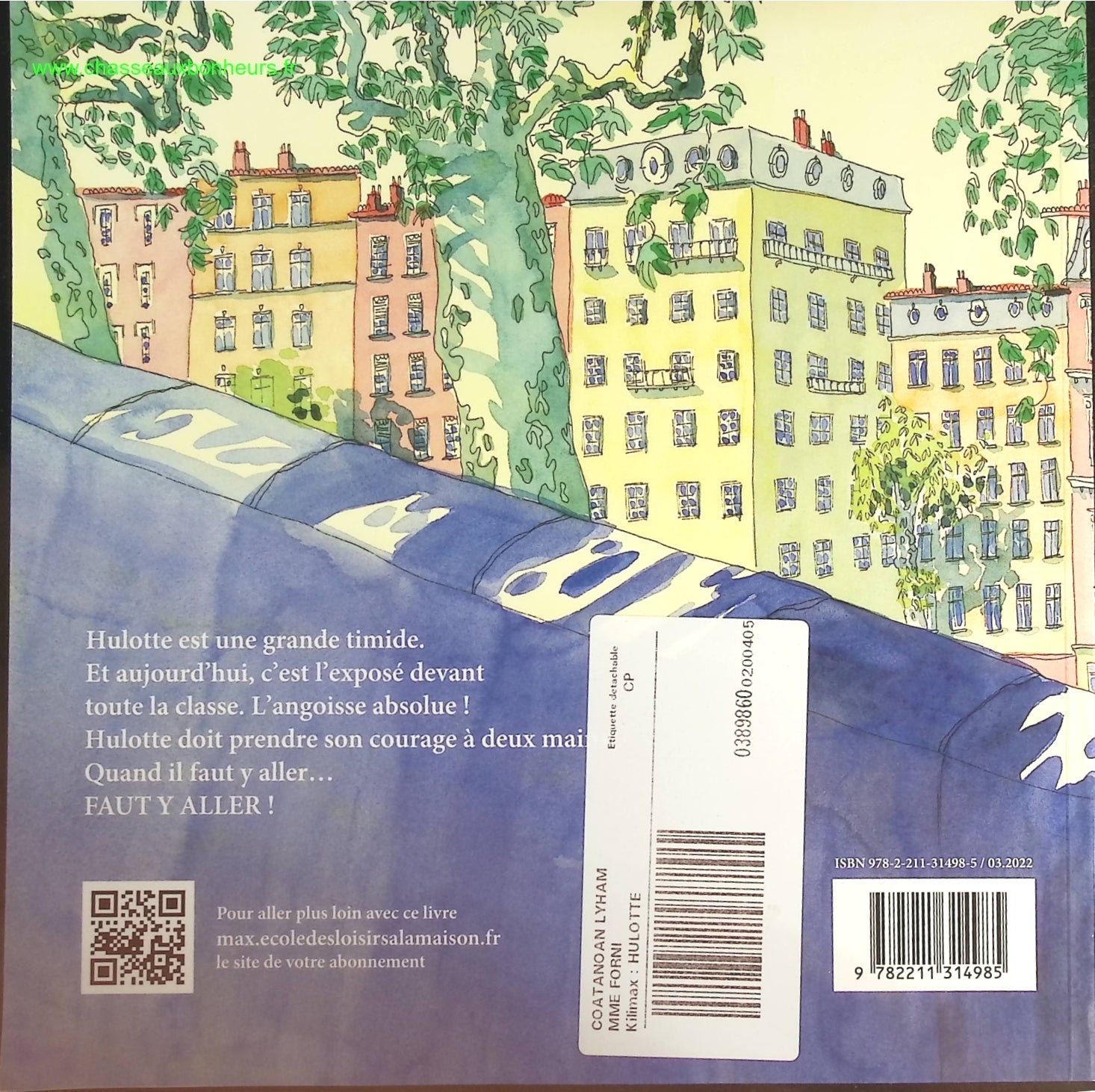 Hulotte - Juliette Lagrange - livre