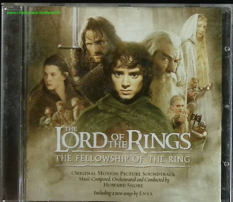 The Lord Of The Rings - The Fellowship Of The Ring Le Seigneur des Anneaux - Howard Shore - CD
