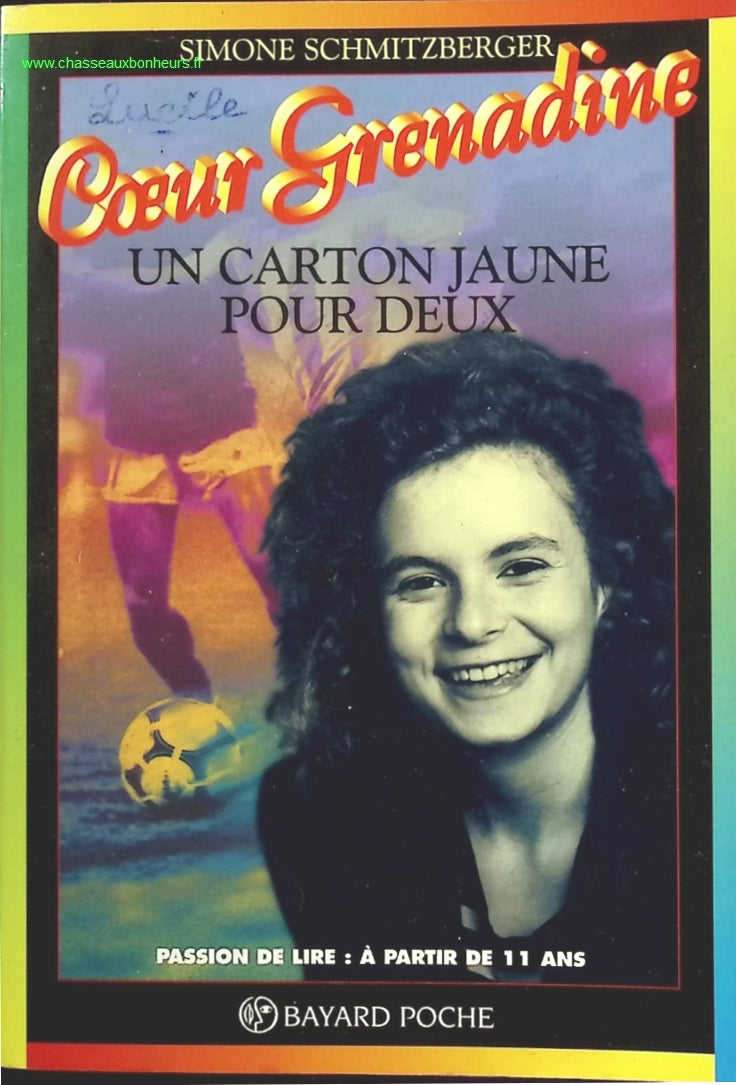 Un carton jaune pour deux - Simone Schmitzberger - livre