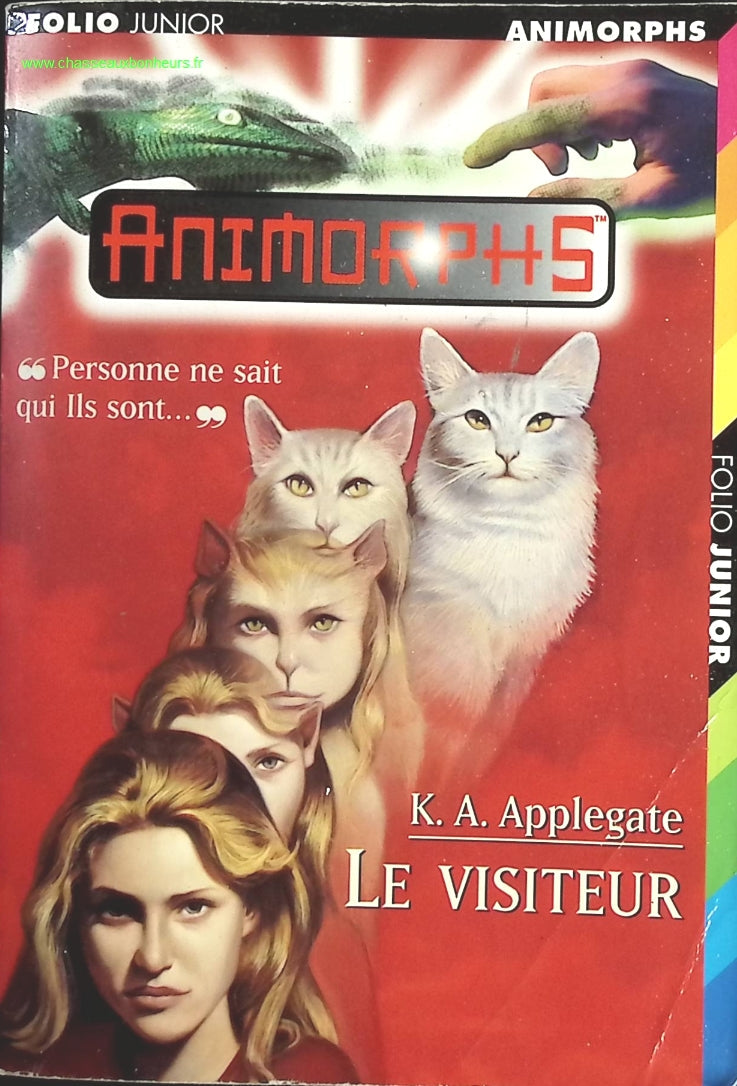 Le Visiteur - Animorphs - K. A. Applegate - livre
