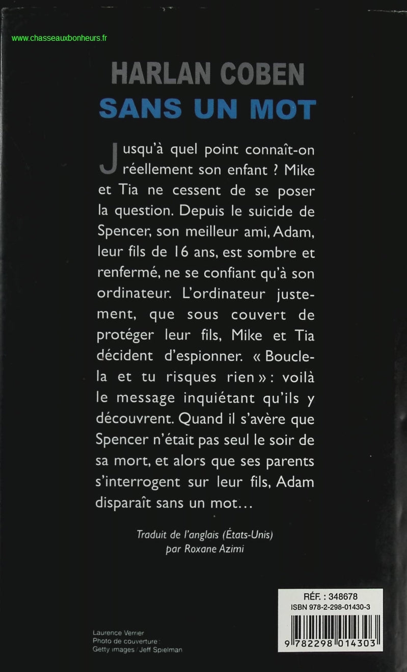 Sans un mot - Harlan Coben - livre