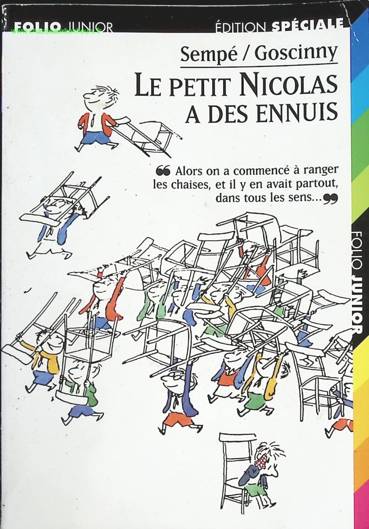 Le Petit Nicolas A Des Ennuis - Jean-Jacques Sempé, René Goscinny - livre