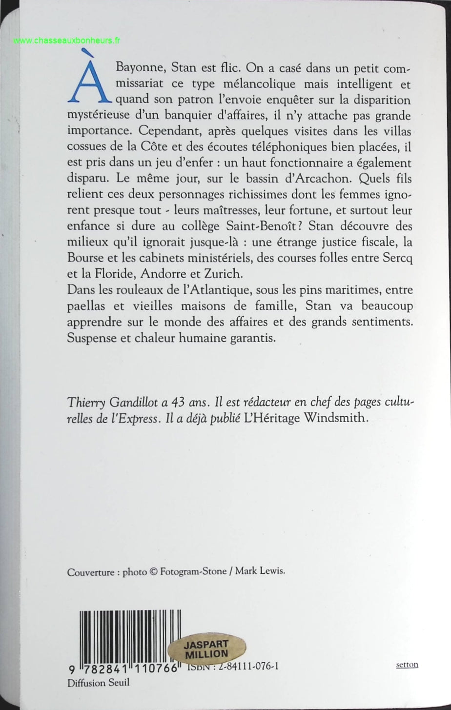 La chambre de Barbe-Bleue - Thierry Gandillot - livre