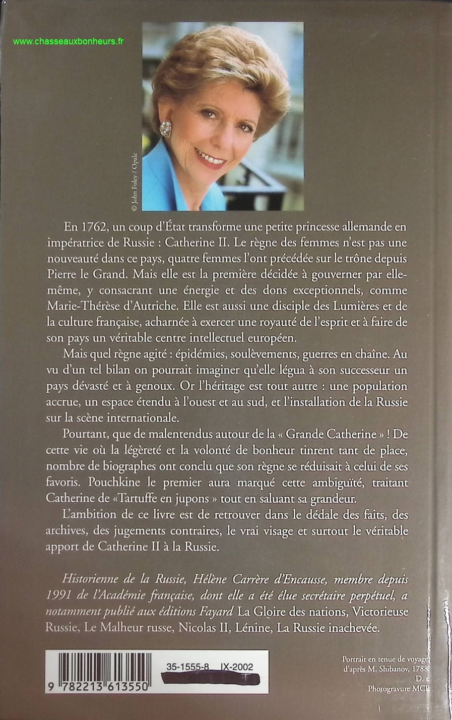 Catherine II - Hélène Carrère d'Encausse - livre