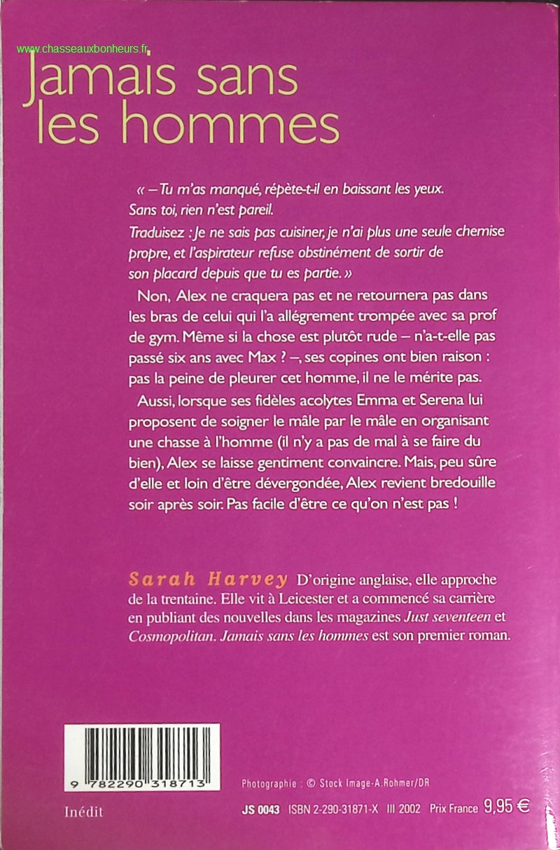Jamais sans les hommes - Sarah Harvey - livre