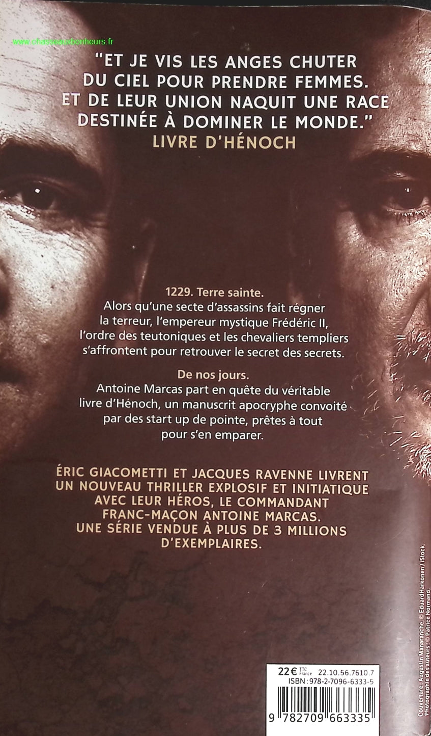 Commissaire Antoine Marcas - Le royaume perdu - Éric Giacometti, Jacques Ravenne - livre