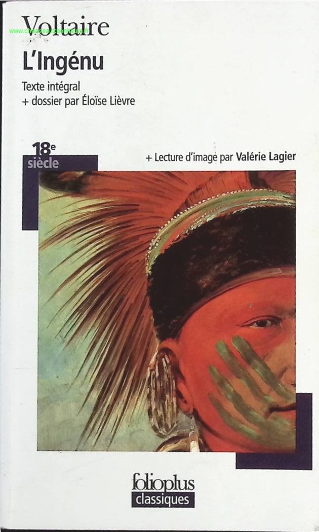 L'Ingénu - Voltaire - livre