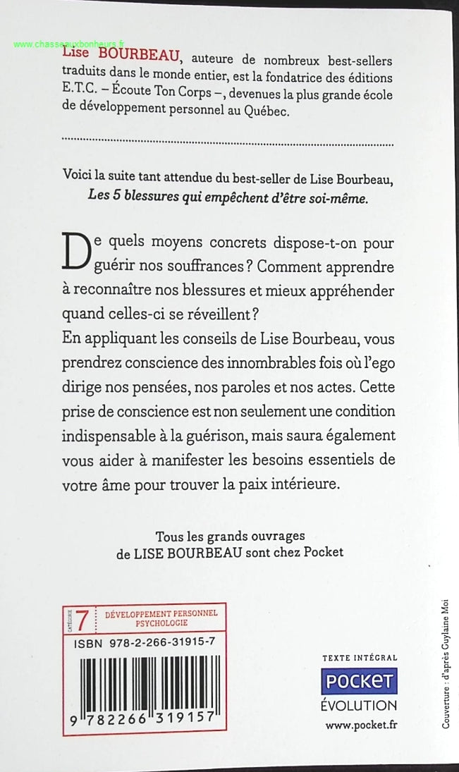 La Guérison des 5 blessures - Lise Bourbeau - livre