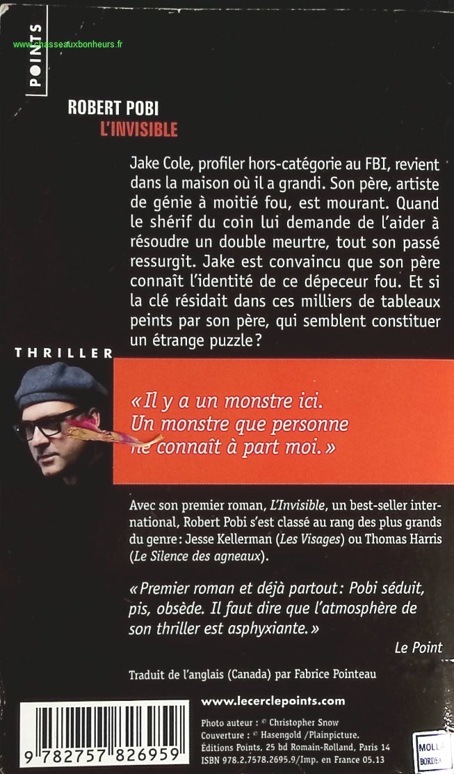 L'Invisible - Robert Pobi - livre