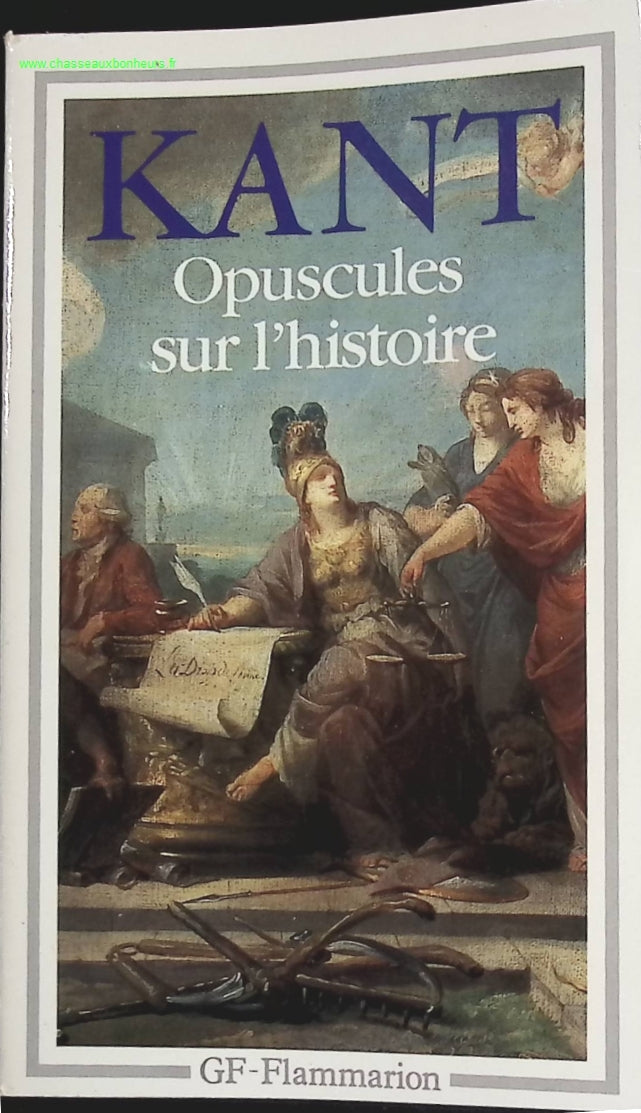 Opuscules sur l'histoire - Kant Emmanuel - livre