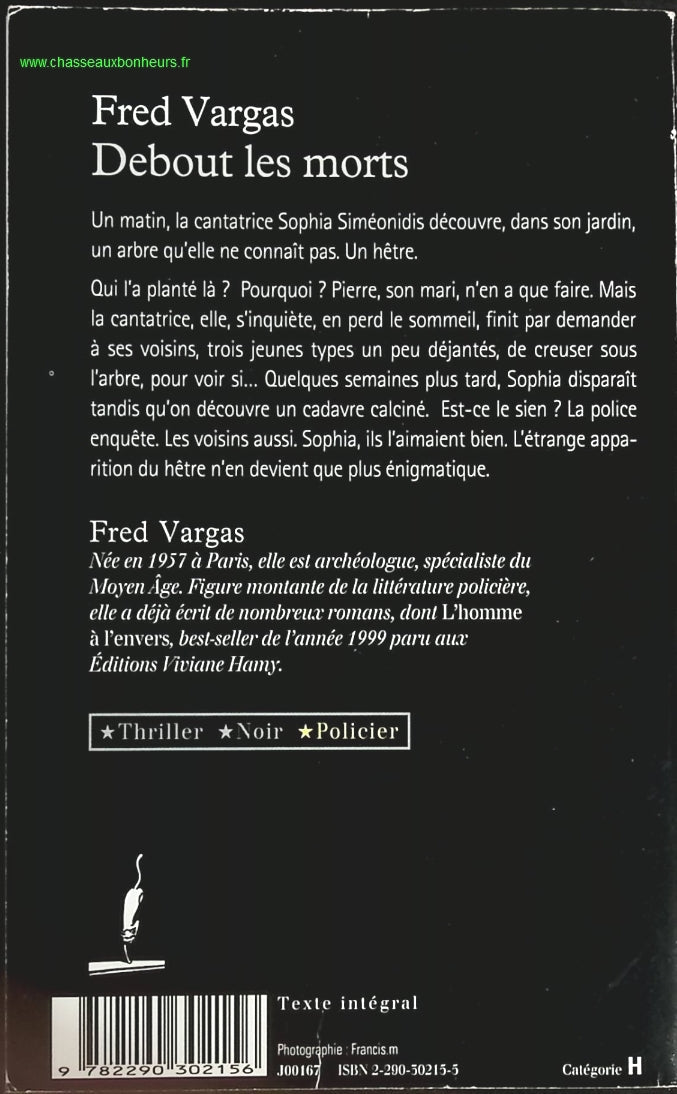 Debout les morts - Fred Vargas - livre