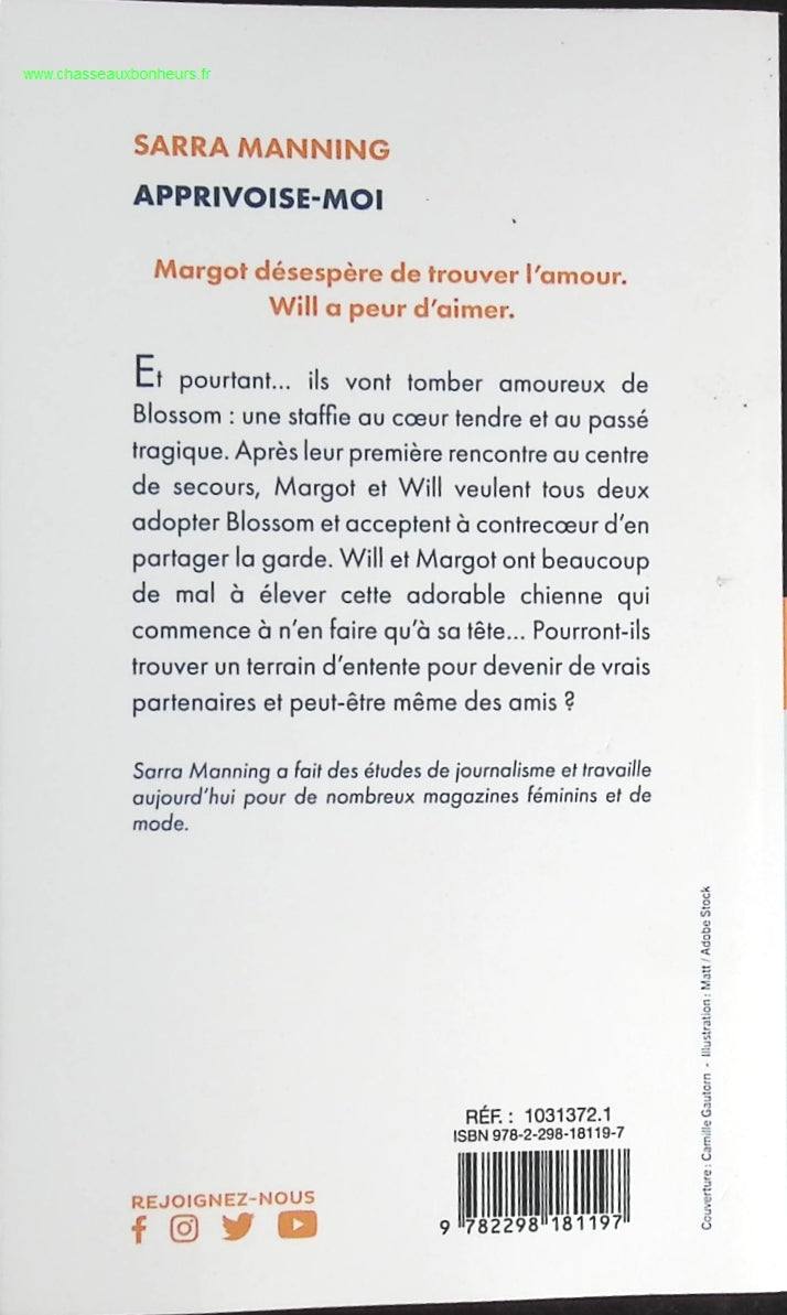 Apprivoise-moi - Sarra Manning - livre