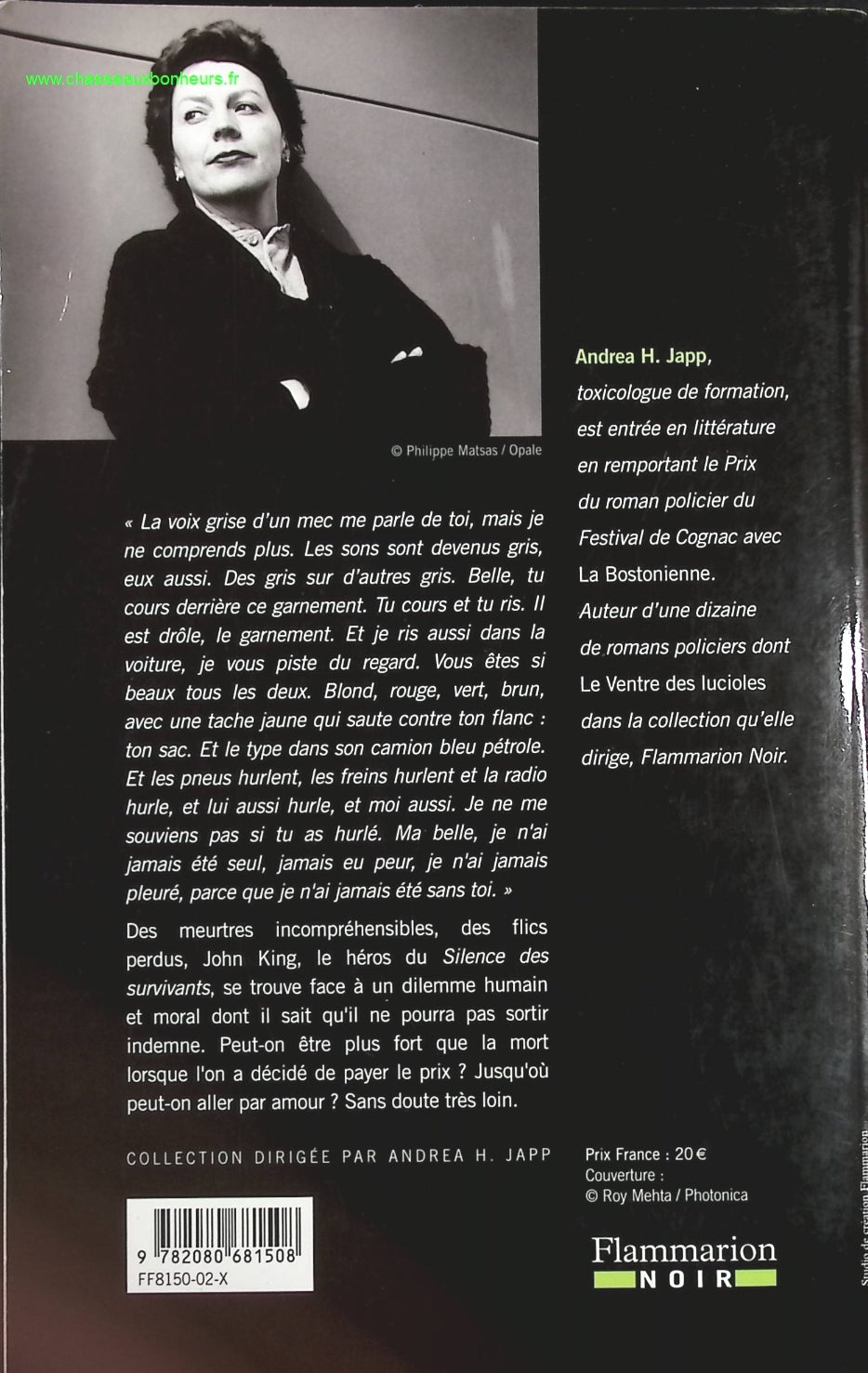 Le Denier de chair - Andréa H. Japp - livre