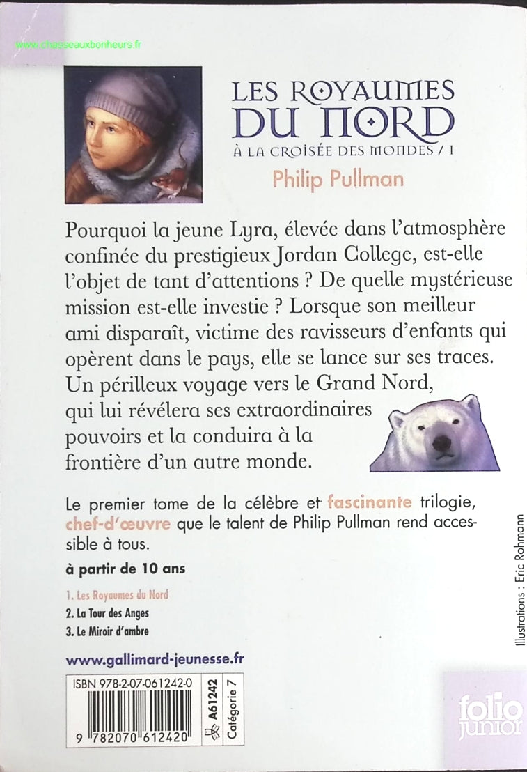 A La Croisée Des Mondes - Tome 1 - Les Royaumes Du Nord - Philip Pullman - livre