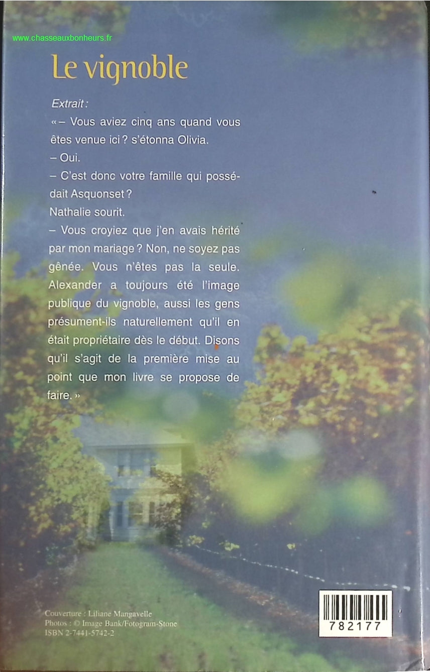 Le vignoble - Barbara Delinsky - livre