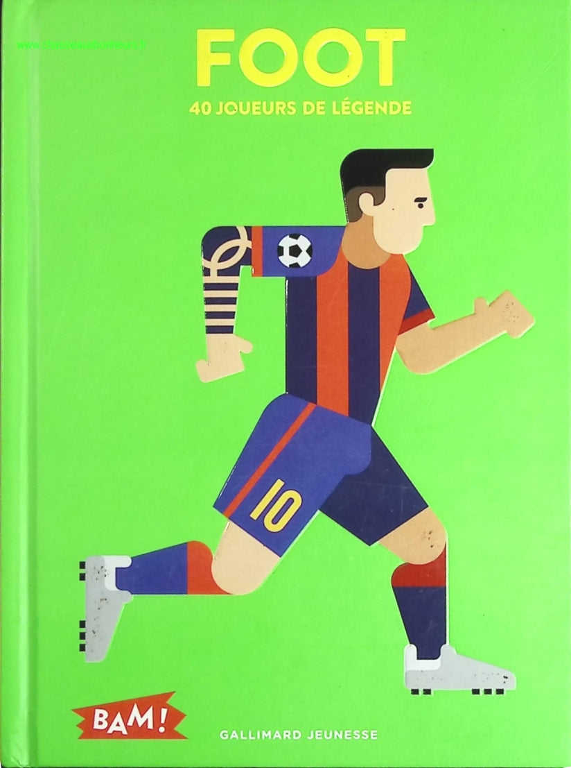 Foot - 40 Joueurs De Légende - Jean-Michel Billioud, Almasty - livre