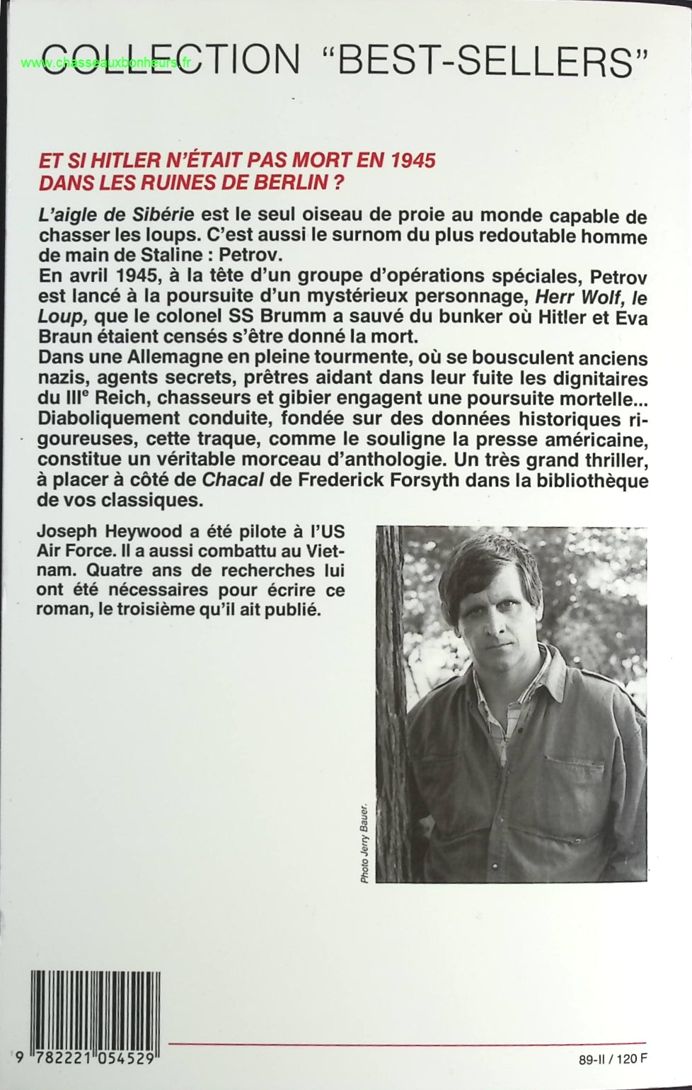 L'aigle de Sibérie - Joseph Heywood - livre