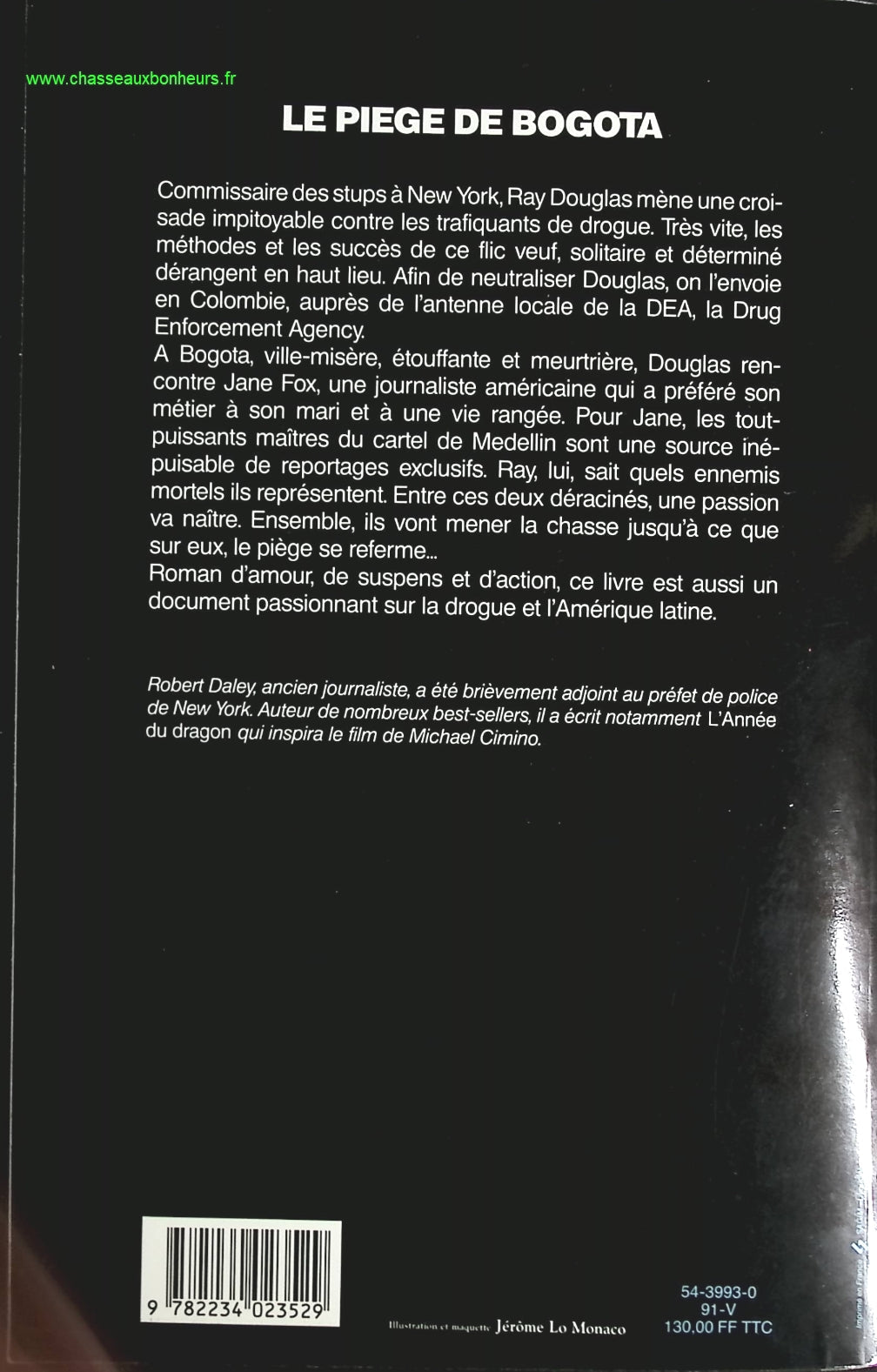 Le Piège de Bogotá - Robert Daley - livre