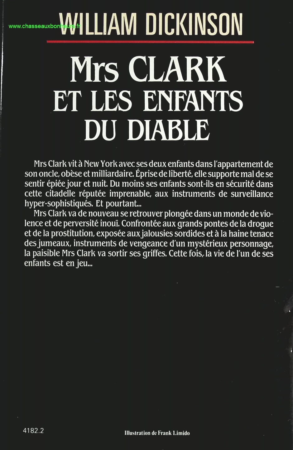 Mrs Clark et les enfants du diable - William Dickinson - livre