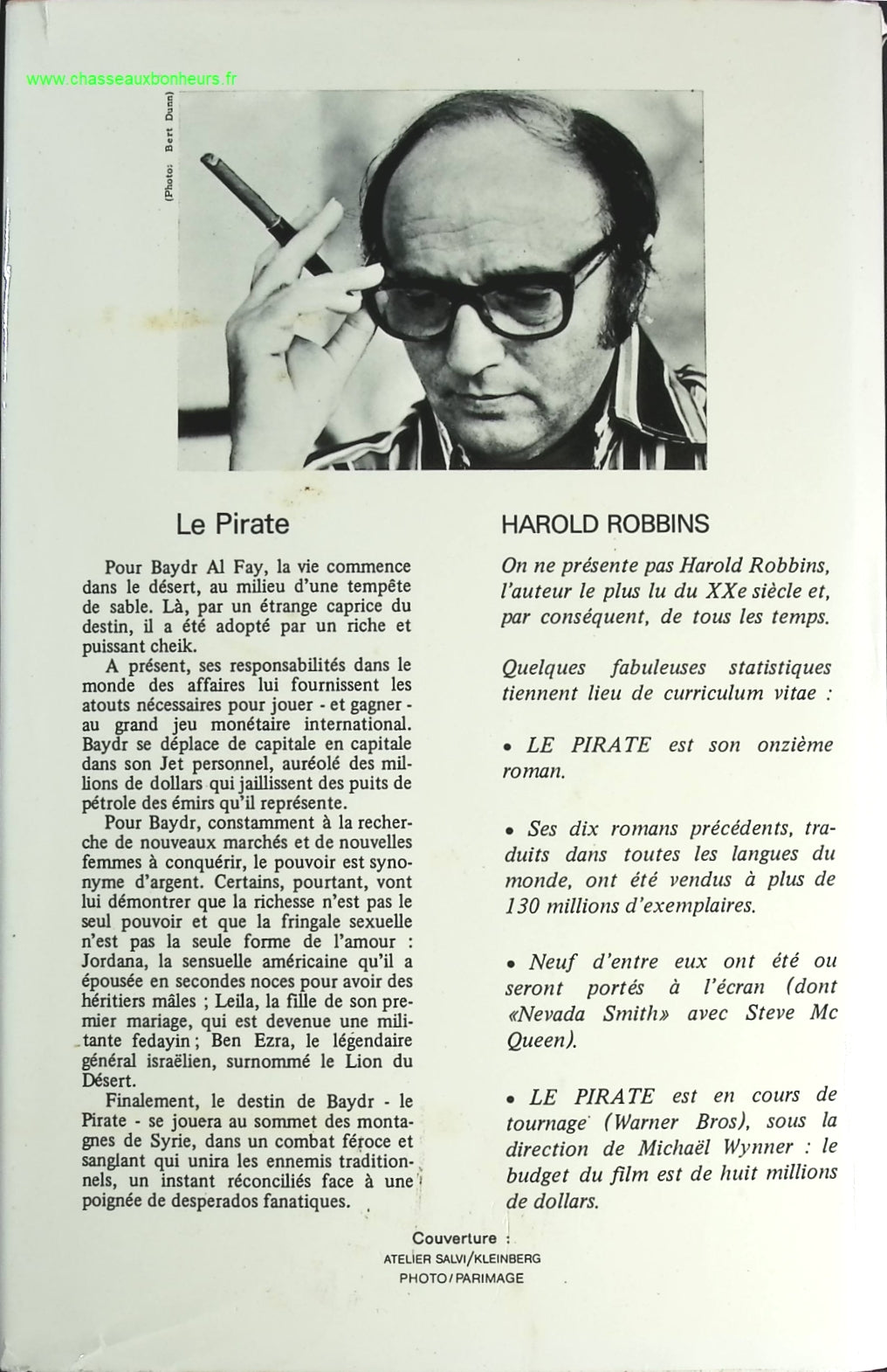Le pirate - Harold Robbins - livre