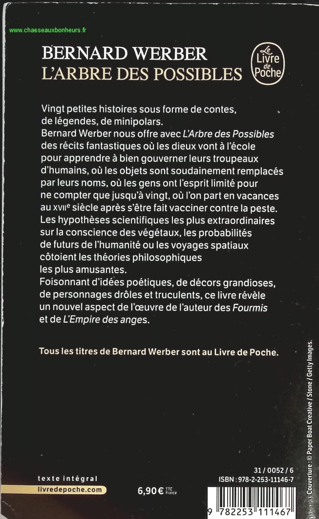 L'Arbre des possibles - Bernard Werber - livre