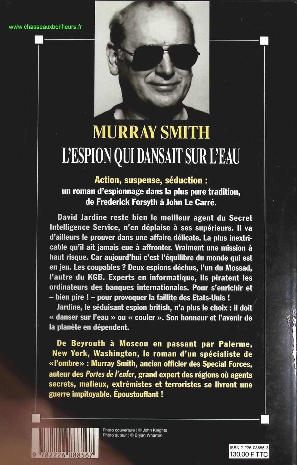 L'espion qui dansait sur l'eau - Murray Smith - livre