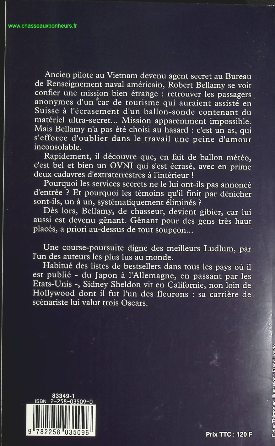 Opération jugement dernier - Sidney Sheldon - livre
