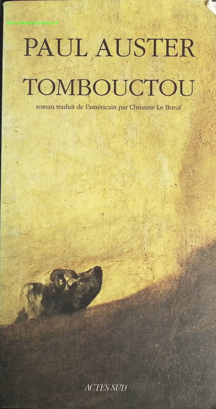 Tombouctou - Paul Auster - livre