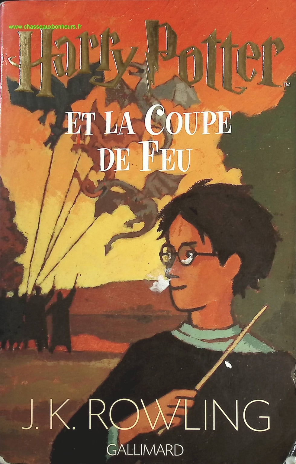Harry Potter, tome 4 - Harry Potter et la Coupe de feu - Joanne K. Rowling - livre
