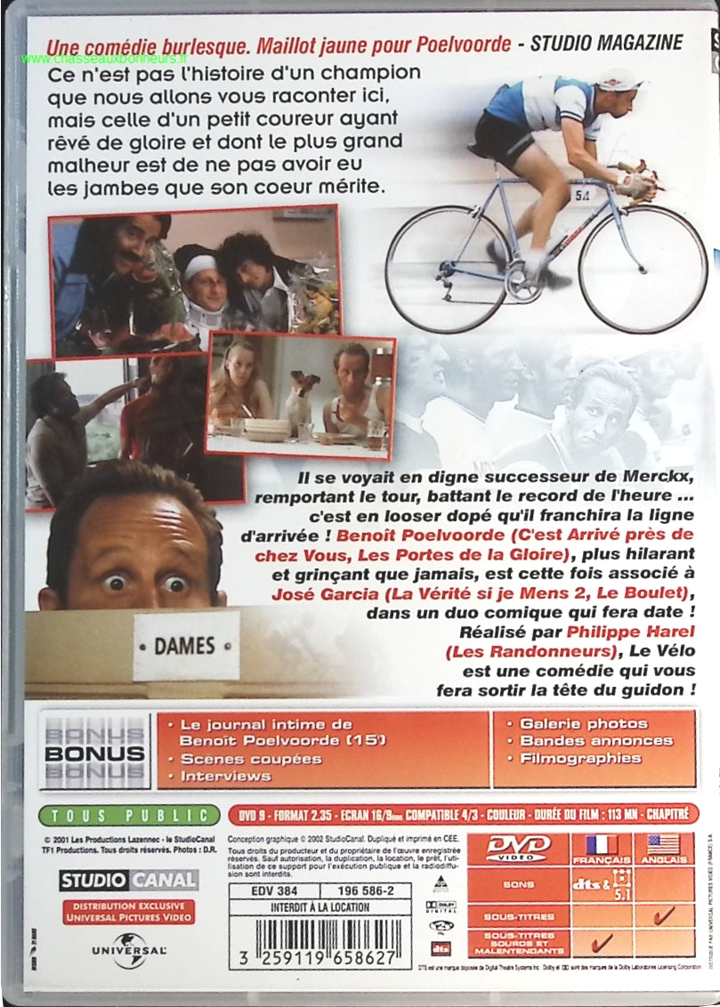 Le Vélo de Ghislain Lambert - Benoît Poelvoorde - DVD