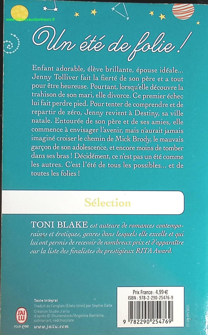 Un été de folie ! - Toni Blake - livre