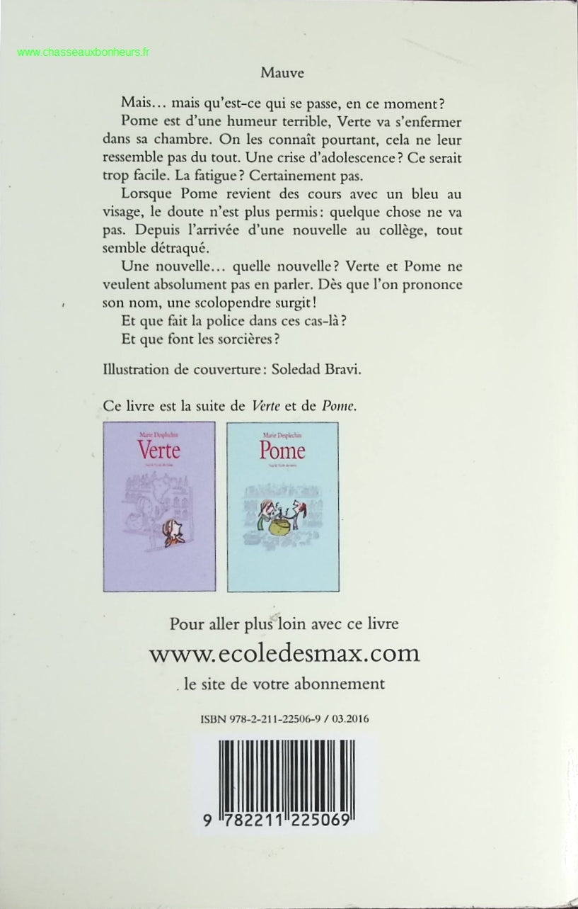 Mauve - Marie Desplechin - livre