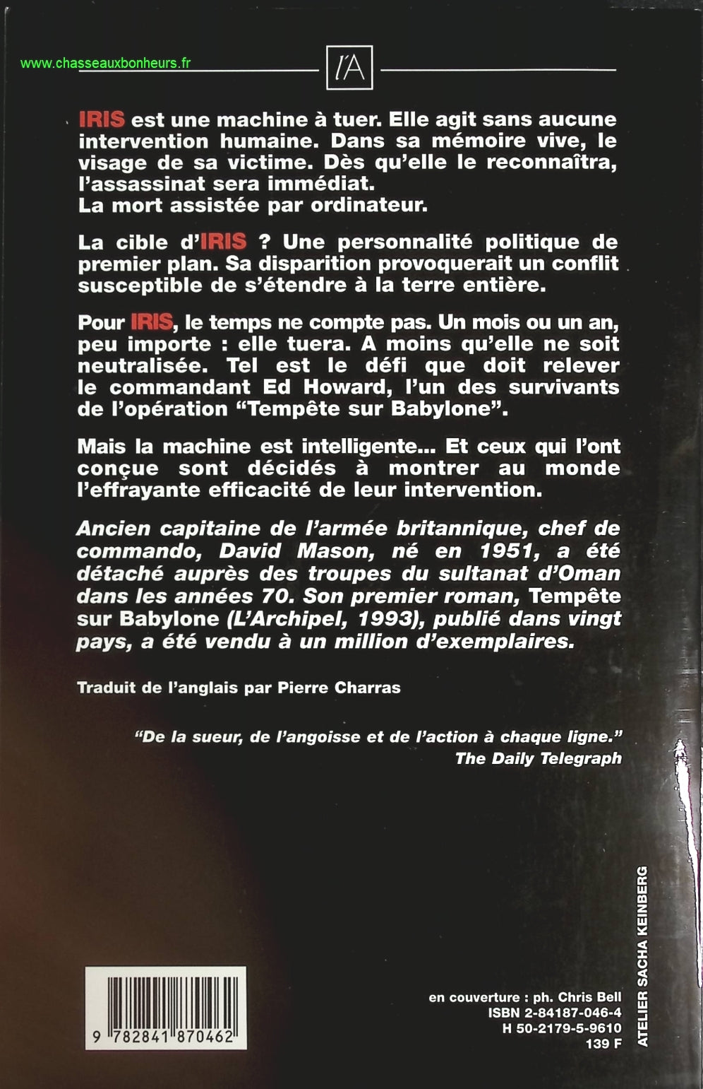 La cible - David Mason - livre