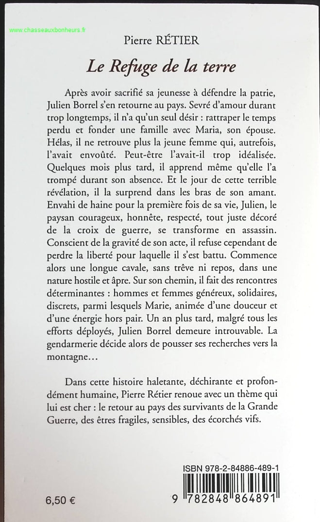 Le Refuge De La Terre - Pierre Rétier - livre