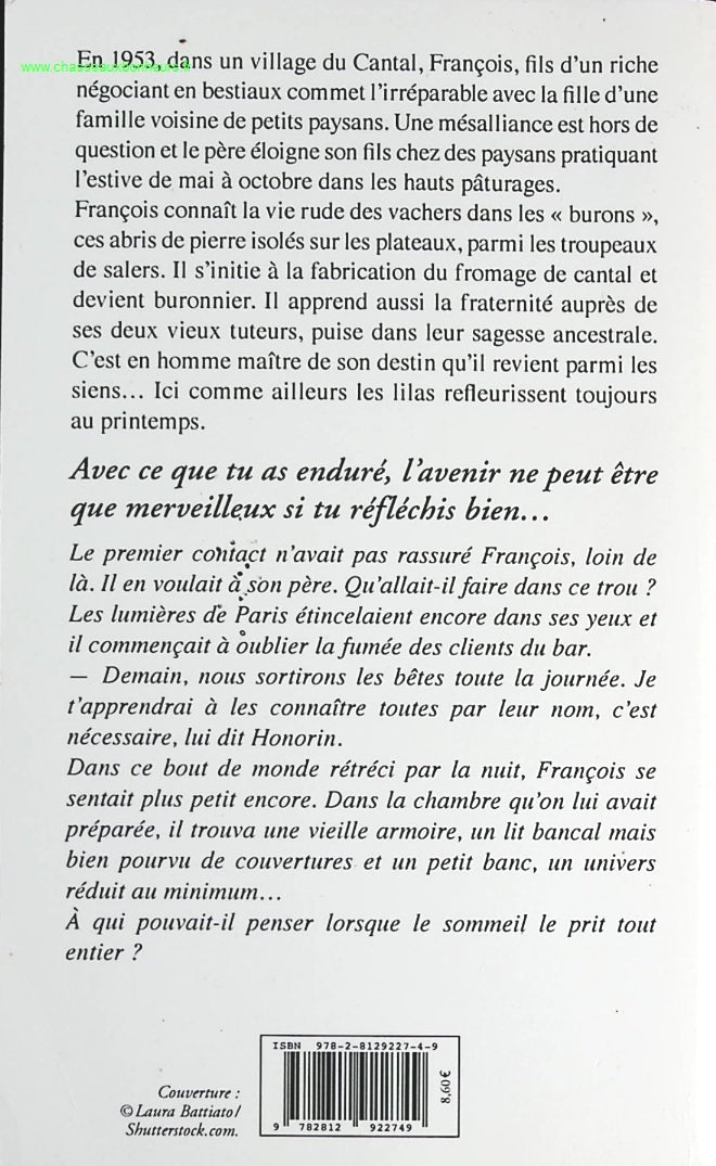 La Promesse Des Lilas - Antonin MALROUX - livre