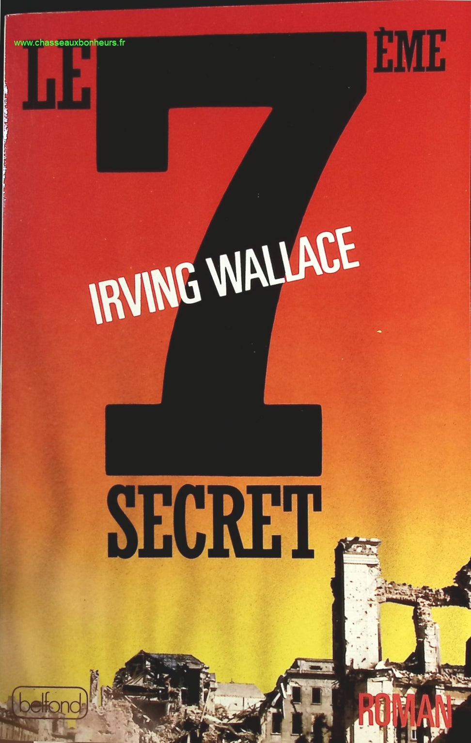 Le Septième Secret - Irving Wallace - livre